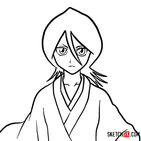 How To Draw Bleach Characters Sketchok Easy Drawing Guides