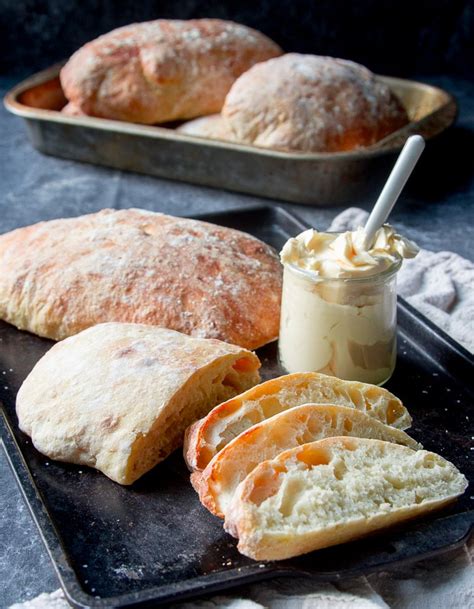 Authentic Ciabatta Bread Recipe How To Make Ciabatta Baker Bettie