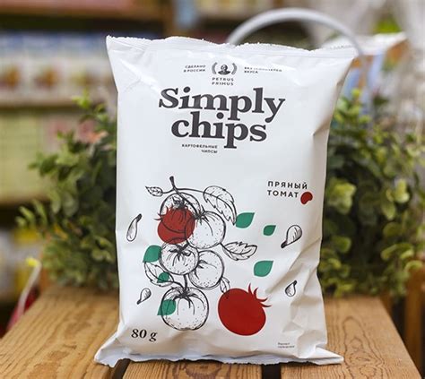 Чипсы ™ "Simply chips" картофельные «Пряный томат», 80 гр за 119 руб ...