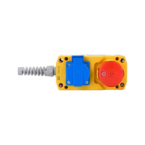 Holes Plastic Electric Switch Socket Ip Industrial Socket Push