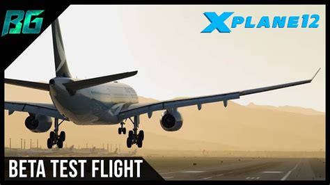 X Plane 12 A330 Test Flight YouTube