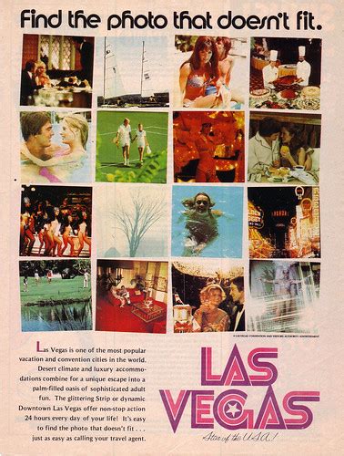 RETRO LAS VEGAS 1980 Convention And Visitors Authority Ad Flickr