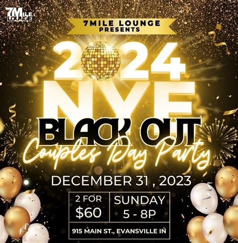 7ml 2024 New Years Eve Day Party Tba Evansville 31 December 2023