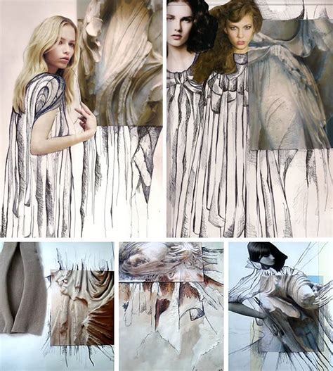 Textiles And Fashion Design Sketchbooks Inspirational Examples