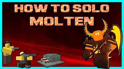 How To Solo Molten Tds Youtube