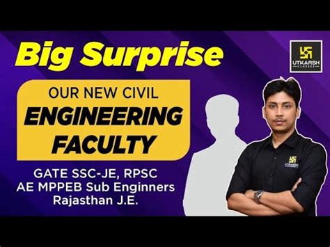 Big Surprisei Meet Our New Civil Engg Facultyi Most Expected Questions