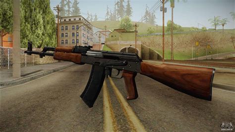 Akm Assault Rifle V Para Gta San Andreas