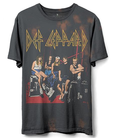 Junk Food Short Sleeve Def Leppard Adrenalize Photo T Shirt Dillards