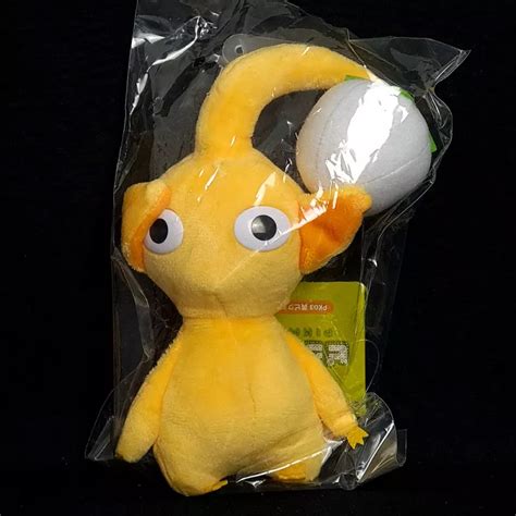 Sanei Nintendo All Star Collection Plush Yellow Pikmin Plush Peluche