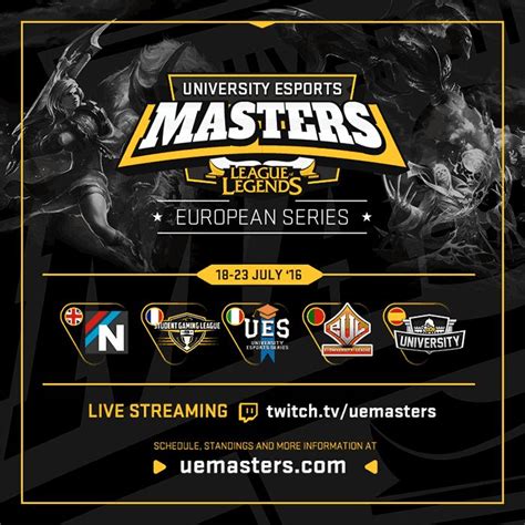 University eSports Masters compétition européenne étudiante Etudiant