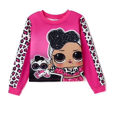 L O L Surprise Girls Ugly Sweatshirt Graphic Pullover Crewneck Long