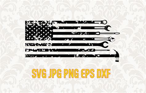 Tool Flag Svg Mechanic Svg Car Mechanic T Wrench Flag Png