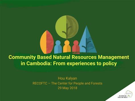 Community Based Natural Resources Management In Cambodia Ppt