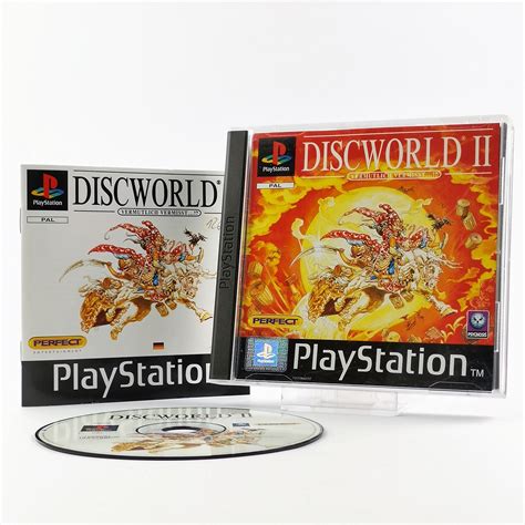 Sony Playstation 1 Spiel Discworld Ii 2 Ovp And Anleitung Pal Ps1