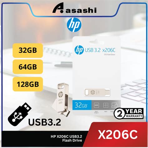 Hp X C Gb Gb Gb Usb Otg Flash Drive Shopee Malaysia