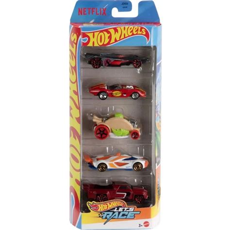 Hot Wheels Netflix Lets Race Coleção Pack Carrinhos Shopee Brasil