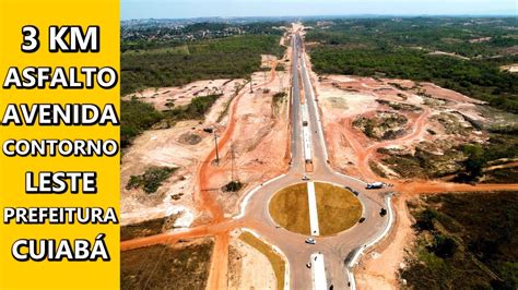 OBRAS 3 KM DE ASLFALTO DA AVENIDA CONTORNO LESTE CONSTRUTORA