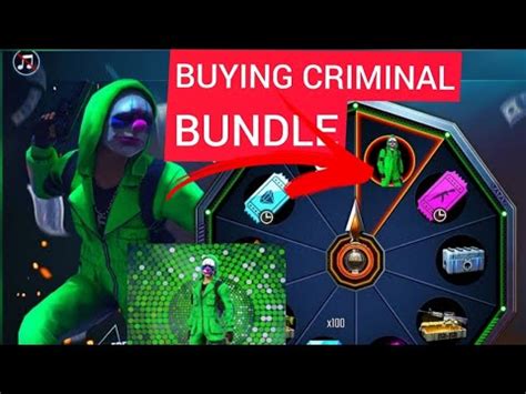 BUYING GREEN CRIMINAL BUNDLE OP ITEM RIP DIAMONDS FREE FIRE