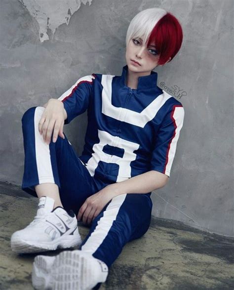 Boku No Hero Academia Todoroki Cosplay Cosplay Outfits Cute Cosplay