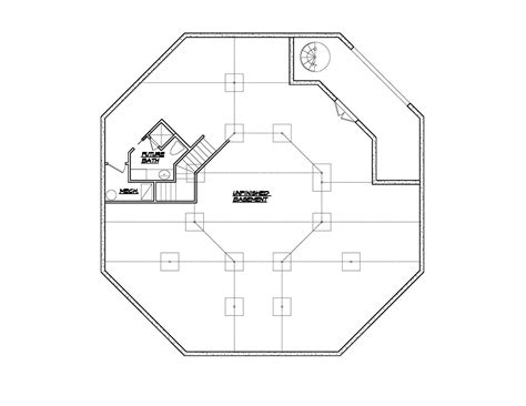 Unique Modern Octagon Style House Plan 8652 The Octagon 8652