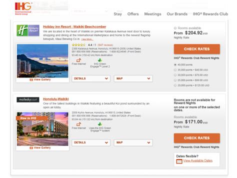 Reader Question Unaffiliated Hotel On Ihg Rate Search Loyaltylobby