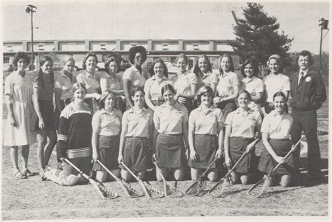 Women S Lacrosse Team 1978 Yale University Library Online Exhibitions