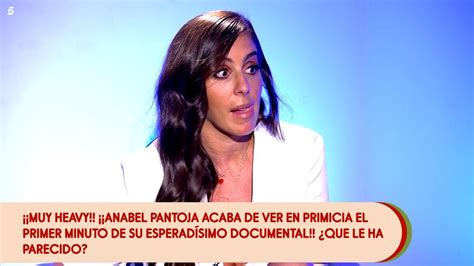 Anabel Pantoja Abandon S Lvame Tras Ver El Avance De Su Documental