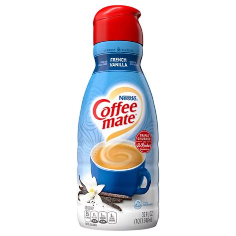 Coffee Mate French Vanilla Creamer Nutrition Label | Blog Dandk