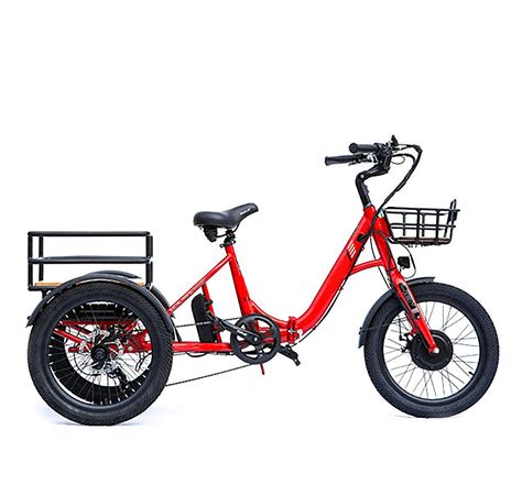 Mechanical Disc Front Brake 500W Motor Power Cargo Tricycle Three Wheel