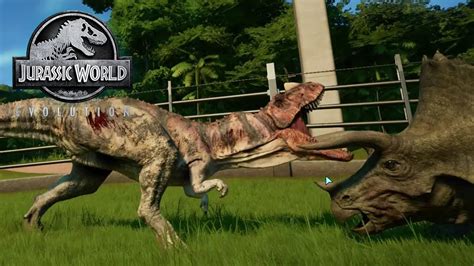 Combat De Dinosaure Jurassic World Evolution Fr Youtube