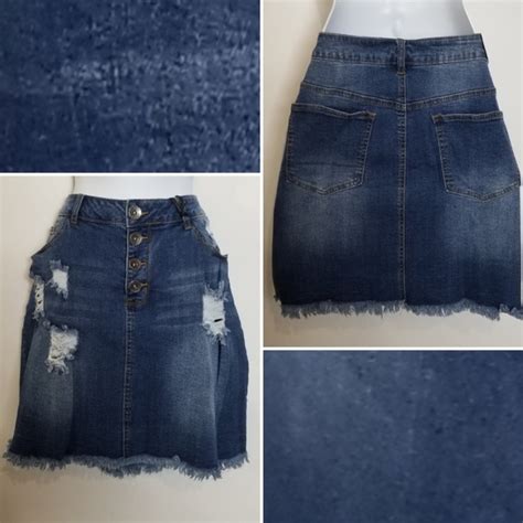 Rehoboth Trading Marabastad Denim Skirt High Waist A Line Off