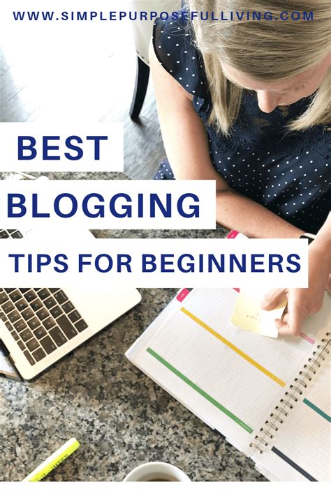 5 Of The Best Blogging Tips For Beginners Simple Purposeful Living