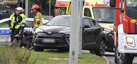 Inowroc Aw Zderzenie Skutera Z Osob Wk Osoba W Szpitalu Ino