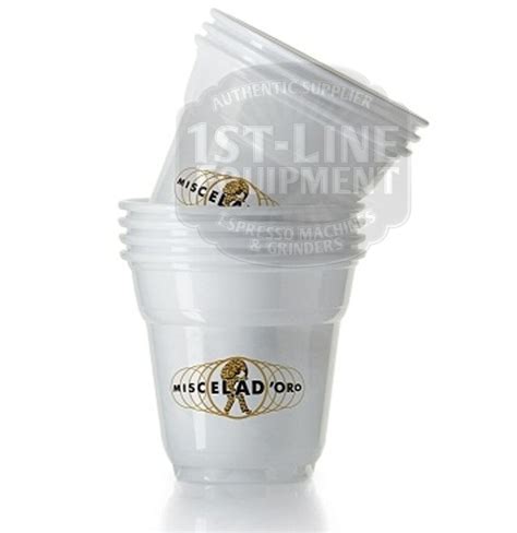 Miscela Doro 25oz Plastic Espresso Cup 50 Per Sleeve 1st Line