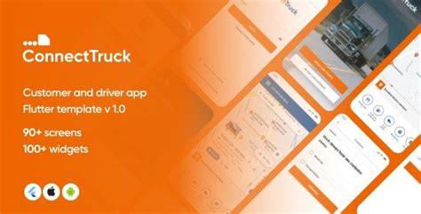 Truck Booking App Flutter Template Driver App Mobile App Templates