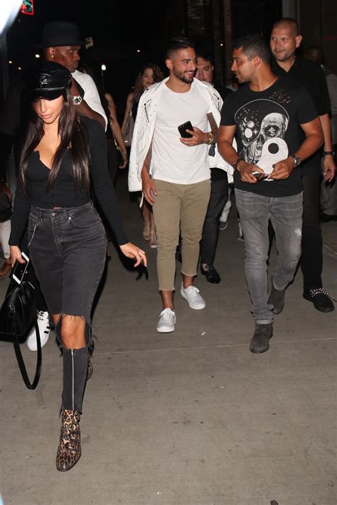 Chantel Jeffries And Wilmer Valderrama At Tao In Hollywood 07152017