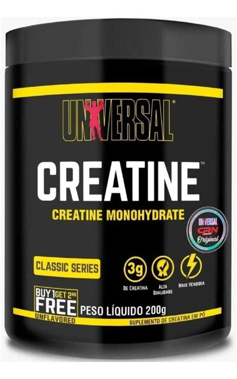 Creatina Universal Importada Original 200g Creatina Magazine Luiza