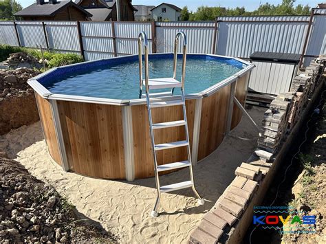 Лестница двухсторонняя 4+4 ст. Mayer Schwimmbad AISI-304 5521 - купить ...