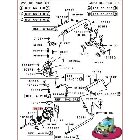 Thermostat Calorstat 76 5 D Origine Pajero V6 3 5L