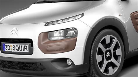 Citroen C4 Cactus 2015 3d Model By Squir