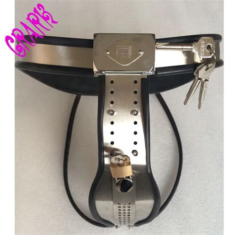 Stainless Steel Y Type Female Chastity Belt With Anal And Pussy Plugs Fetish Sex Bondage Toys