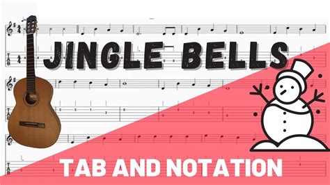 Jingle Bells For Guitar Notation And Tab Youtube