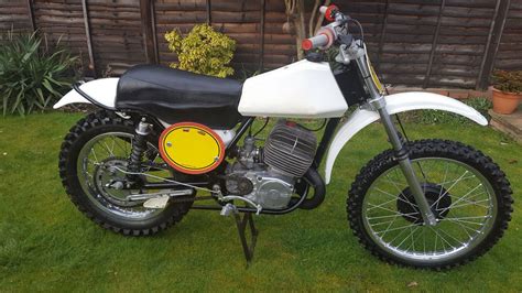 Ebay Cz 380 Motocross Classic 1973 Scrambler Motorcycles Biker