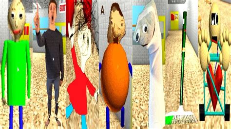 Baldi S Basics Roblox Play As All Characters New Youtube