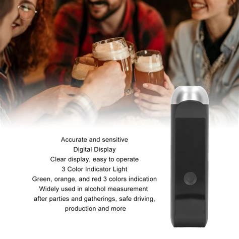 Testeur D Alcool Ethylotest Éthylotest Portable De Haute Précision