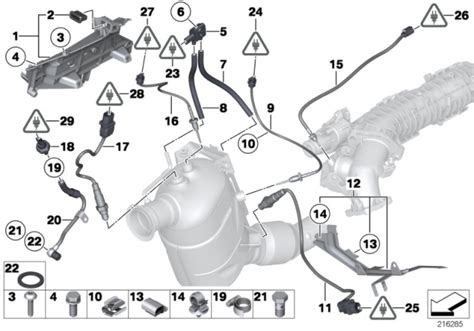 Genuine Bmw Pipe Exhaust Gas Pressure Bmw Parts Deal