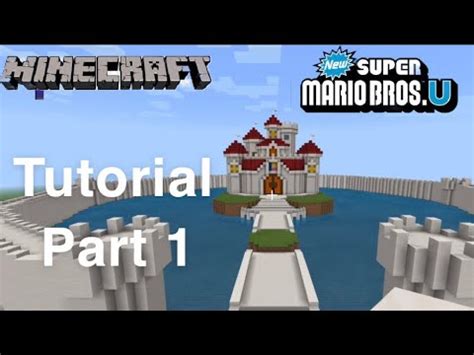 Minecraft Peaches Castle Tutorial Part 1 YouTube