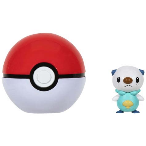 Oshawott Clip N Go Pokeball Figurka Pokemon Kidozabawki Pl