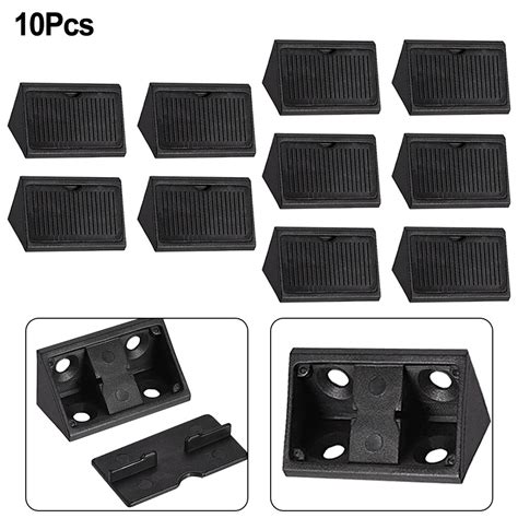 10pcs L Shape Right Angle Brace Wooden Furniture Drawer Shelf Wall
