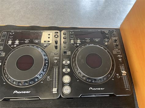 Paire De Platine Pioneer Cdj 1000mk3 Reverb